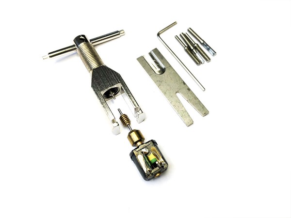 N Gauge Stainless steel gear worm puller